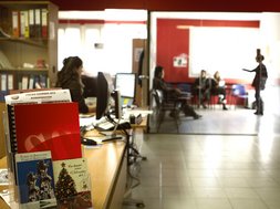 SC世界语言咖啡巴塞罗那西班牙语学校-接待处